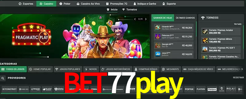 cassino bet77play